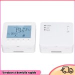 Thermostat rf contr�leur de temp�rature intelligent programmable pour chaudi�res � gaz chauffage �lectrique ...