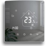 Thermostat wifi intelligent ecran miroir thermostat chaudière à gaz thermostats connecté thermostat programmab ... Thermostat wifi intelligent ecran miroir thermostat chaudière à gaz thermostats connecté thermostat programmab ...