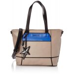 Sac cabas - thierry mugler - charme 9 - simili cuir - poche zippe - format a4