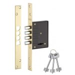 Thirard - serrure encastrable pour porte dentrée axe 40mm 4 pênes ronds têtière laitonnée 3 clés - thirard ... Thirard - serrure encastrable pour porte dentrée axe 40mm 4 pênes ronds têtière laitonnée 3 clés - thirard ...