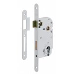 Thirard - serrure encastrable pour porte dentr�e axe � 50 mm coffre �paisseur 10 mm � cylindre v / br ...