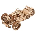 Puzzle 3d en bois - ugears - ugr - s - 457 pi�ces - � assembler sans colle - v�hicule � trois roues