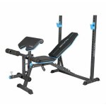 Banc de musculation thunder� croul structure acier 240 kg 5 niveaux inclinaison support dhalt�res pliable ...