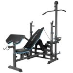 Thunder banc de musculation vigor - c rglable 240 kg multifonction mixte support dhaltres structure ...