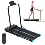 Tapis de course pliable thunder® viva - black vitesse régla 1 - 8km / h télécommande motorisé poids max. ... Tapis de course pliable thunder® viva - black vitesse régla 1 - 8km / h télécommande motorisé poids max. ...