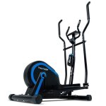 V�lo elliptique thunder� flash magn�tique 110 kg 8 niveaux de r�sistance capteurs compact avec koulkes ...