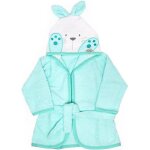 Ti - tin peignoir pour enfants design doreilles de lapin turquoise 6 à 18 mois Ti - tin peignoir pour enfants design doreilles de lapin turquoise 6 à 18 mois
