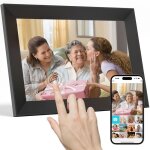 Tibuta cadre numrique 10 pouces avec mmoire 16 go - connexion sans fil partage et lecture vidocadeau ...