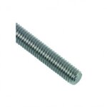 Tige filet�e 2 m�tre zingu� r�sistance 40 kg / mm� m6 mm - vendu par 50