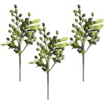 Tiges de verdure artificielle branches hautes fausses tiges de plantes pour vase tiges d�coratives de ...