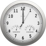 Timerider horloge murale radio - pilote ultra - prcise pendule murale silencieuse pour salon / cuisine ...