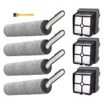 Pour tineco floor one s5 sans fil aspirateur sec et humide pices de rechange rouleau de brosse et filtre ...