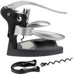 Tire bouchon capsulleur � levier ouvre bouteille de vin champagne bi�re sommelier m�tal ouvreur no�l ...