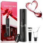 Tire bouchon electrique à piles 4 en 1 wine and flow ? idee cadeau homme amateur de vin ? coffret cadeau ... Tire bouchon electrique à piles 4 en 1 wine and flow ? idee cadeau homme amateur de vin ? coffret cadeau ...