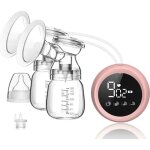 Tire lait electrique doubletire - lait portable anti - refoulementpompe  lait rechargeable avec 3 mode ...