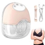 Tire lait electrique main libre en silicone12 niveaux & 4 modes - tire lait electrique portable sans ...