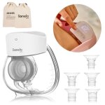 Tire - lait �lectrique mains libres lionelo fidi free lumi - 180 ml - lampe - 6 tailles - portable - ...