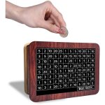 Tirelire en bois - objectif 1000 ? - compte à rebours - atteignez votre objectif dépargne - méthode unique ... Tirelire en bois - objectif 1000 ? - compte à rebours - atteignez votre objectif dépargne - méthode unique ...