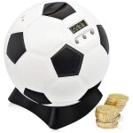 Tirelire de comptage num�rique ballon de football tirelire electronique piggy bank pour les enfants meilleur ...