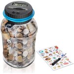 Tirelire electronique num�rique tirelire eur compteur automatique coin comptant money box pour enfants ...