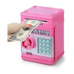 Tirelire pour filles de 3  12 ans coffre - fort protg par mot de passe pour filles tirelire lectronique ...