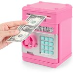 Tirelire jouets pour filles de 3  12 ans tirelire lectronique pour enfantsmini tirelire atmcoffre - ...