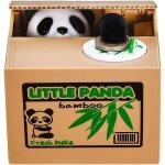 Tirelire panda tirelire pour enfants et adultes tirelire automatique avec voix anglaise claire am�lior�e ...