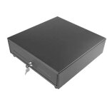 Tiroir de caisse manuel - mustek - lb - 410? - mtal - noir - 410 mm x 415 mm x 110 mm