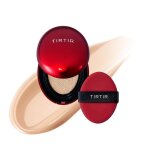 Fond de teint - tirtir - mask fit red mini cushion - teinte 21c cool ivory - format mini - haute couvrance ...