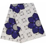 Tissu africain imprim� wax de 6 yards tissu ankara africain pour robe de soir�e - type 0051