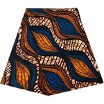 Tissu africain imprim� wax de 6 yards tissu ankara africain pour robe de soir�e - type 0053