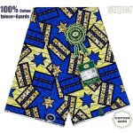 Tissu - super wax - hollandais african wax fabric - 6 yards - haute qualité pour robe de mariage et blazer ... Tissu - super wax - hollandais african wax fabric - 6 yards - haute qualité pour robe de mariage et blazer ...