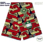 Tissu - super wax - hollandais african wax fabric - 6 yards - haute qualit pour robe de mariage et blazer ...