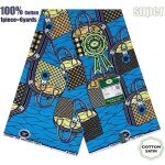 Tissu - super wax - hollandais african wax fabric - 6 yards - haute qualité pour robe de mariage et blazer ... Tissu - super wax - hollandais african wax fabric - 6 yards - haute qualité pour robe de mariage et blazer ...