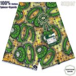 Tissu - super wax - hollandais african wax fabric - 6 yards - haute qualit� pour robe de mariage et blazer ...