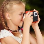 Tmishion appareil photo �tanche pour enfants cam�scope d'appareil photo num�rique de natation sous - ...