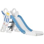 Toboggan pour enfants - aiyaplay - de 18 � 36 mois - jusqu� 30 kg - 157l x 465l x 80h cm - bleu