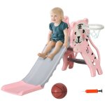 Toboggan pour enfants - aiyaplay - avec panier de basket th�me tigre - de 18 � 36 mois - jusqu� 25 kg ...