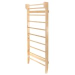 Toboli espalier de gymnase ? 800 x 140 x 1950 mm ? en bois ? jusqu? 1