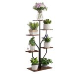 Todeco porte plante interieur 6 niveaux support plantes en m�tal �tag�re plante interieur support pot ...