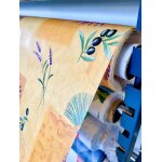 Nappes toile cirée - promo linge - pvc - 140 x 100 cm - orange Nappes toile cirée - promo linge - pvc - 140 x 100 cm - orange