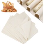 Toile  pain en lin 75 x 45 cm / 48 x 36 cm toile  pain au levain antiadhsive professionnelle pour ...