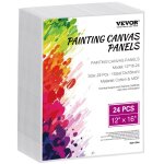 Toile  peindre - vevor - lot de 24 - 305x406 mm - pour la peinture pour croquis peinture acrylique et ...