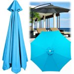 Toile de rechange parasol de jardin exterieur deporte 3x3 polyester imperm�able 8 bras dessus parapluie ...