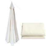Toile de rechange rond toile sur un parasol remplacement toile de parasol 3 * 3m 8 baleine pour un parasol ...