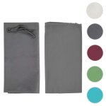 Toile de rechange pour toit pergola pavillon baia 3 x 4m ~ gris