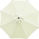 Toile remplacement parasol 3m pour 8 bras housse anti - uv terrasse jardin piscine label toile de rechange ... Toile remplacement parasol 3m pour 8 bras housse anti - uv terrasse jardin piscine label toile de rechange ...