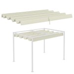 Toile de toit de rechange pour pergola - outsunny - protection solaire anti - uv 30 + - pour pergola ... Toile de toit de rechange pour pergola - outsunny - protection solaire anti - uv 30 + - pour pergola ...