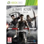 Tomb raider + just cause 2 + sleeping dogs xbox 360