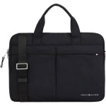 Tommy hilfiger - am0am12215 - sacoche pour ordinateur homme signature computer bag dperlante noir (black) ...